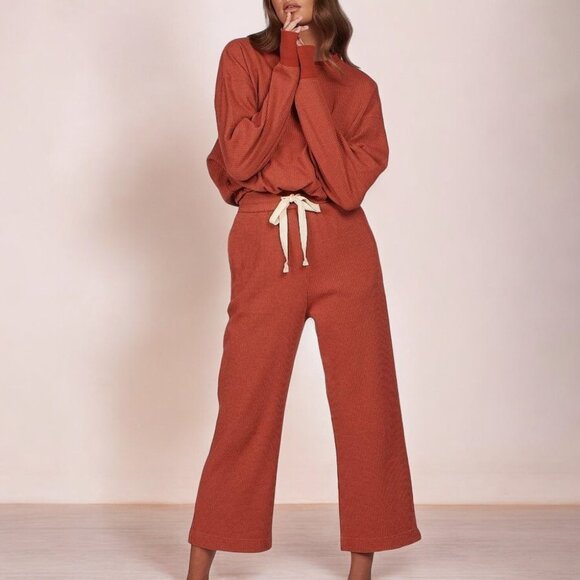 Charlie Holiday Locale Waffle Sweatshirt & Journey Lounge Pants Set - Picture 6 of 6